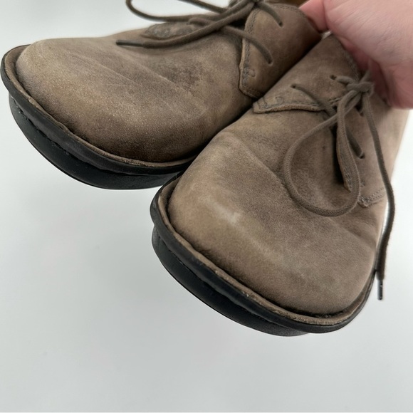 Alegria womens flats size 39 brown nubuck lace up orthopedic nursing - Picture 6 of 11